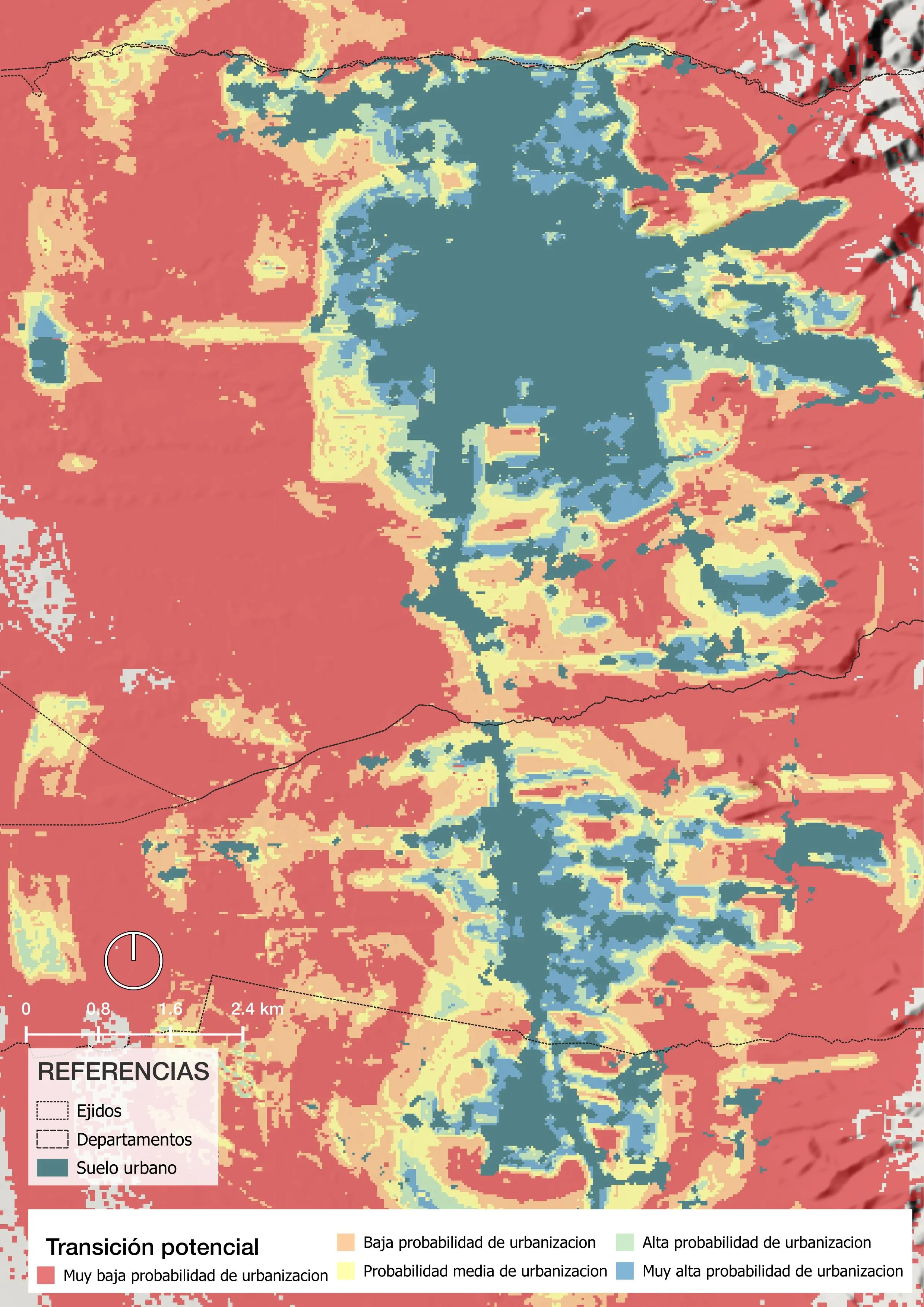 Imagen del mapa de transicion potencial